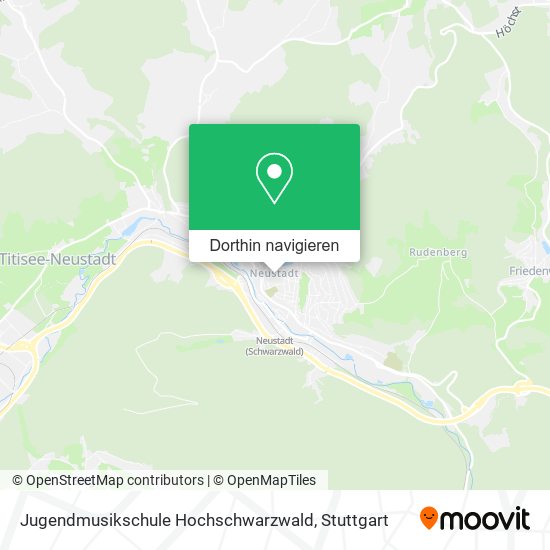 Jugendmusikschule Hochschwarzwald Karte