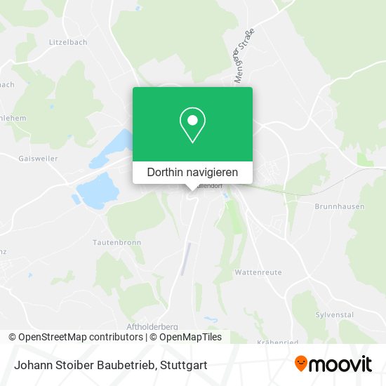 Johann Stoiber Baubetrieb Karte