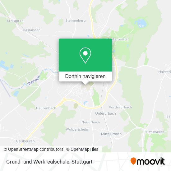 Grund- und Werkrealschule Karte