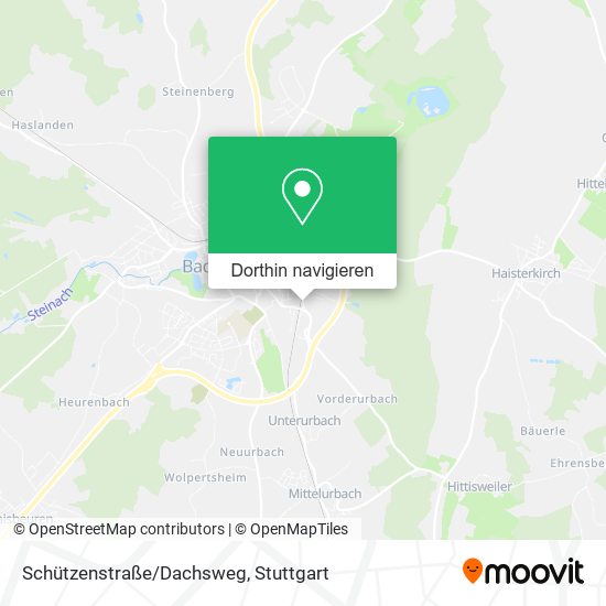 Schützenstraße/Dachsweg Karte
