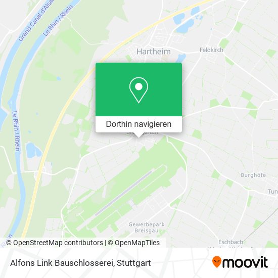 Alfons Link Bauschlosserei Karte