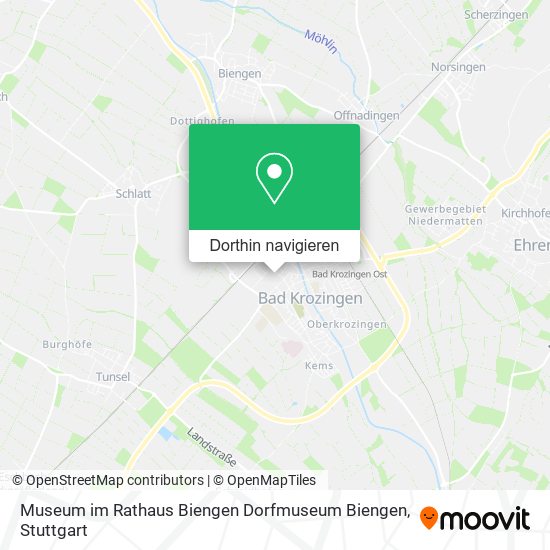 Museum im Rathaus Biengen Dorfmuseum Biengen Karte