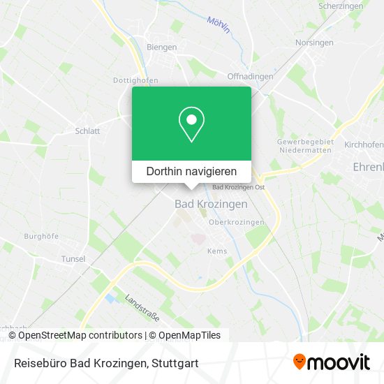 Reisebüro Bad Krozingen Karte