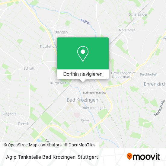 Agip Tankstelle Bad Krozingen Karte
