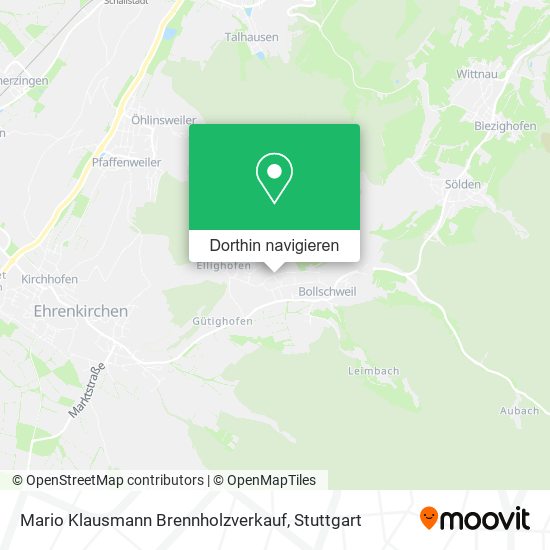 Mario Klausmann Brennholzverkauf Karte