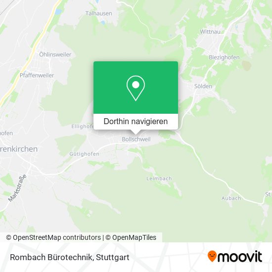 Rombach Bürotechnik Karte