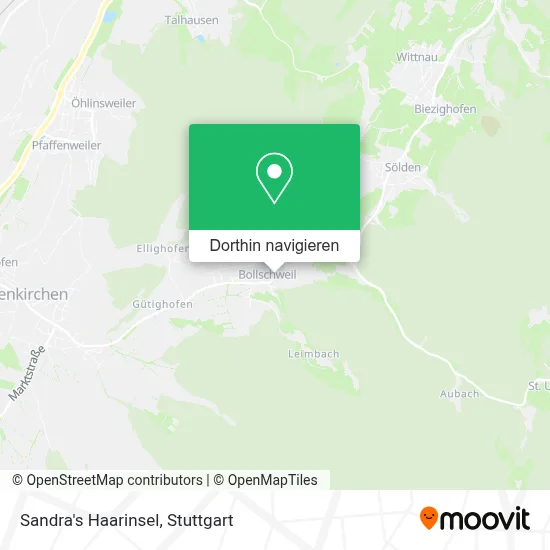 Sandra's Haarinsel Karte