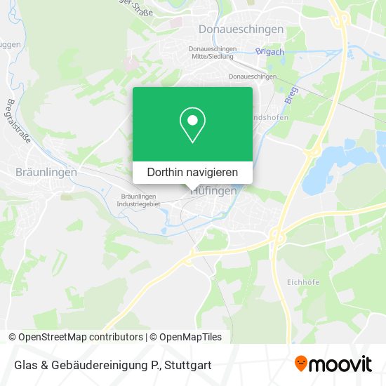 Glas & Gebäudereinigung P. Karte