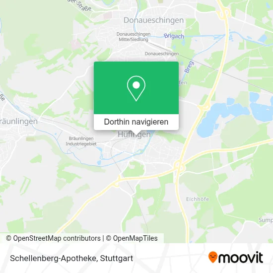 Schellenberg-Apotheke Karte