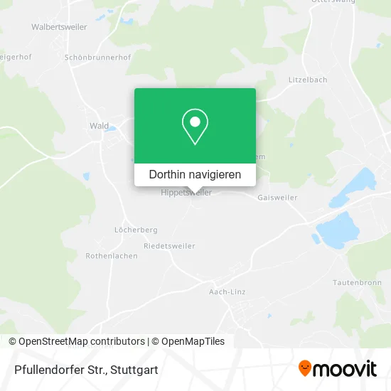 Pfullendorfer Str. Karte