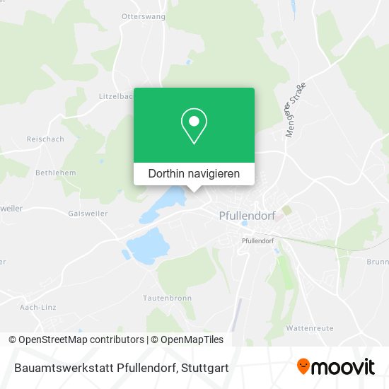 Bauamtswerkstatt Pfullendorf Karte