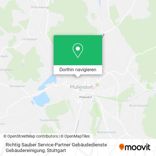 Richtig Sauber Service-Partner Gebäudedienste Gebäudereinigung Karte