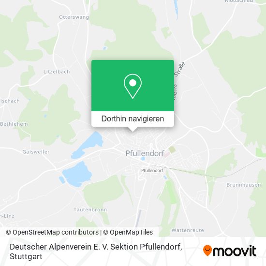 Deutscher Alpenverein E. V. Sektion Pfullendorf Karte