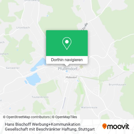 Hans Bischoff Werbung+Kommunikation Gesellschaft mit Beschränkter Haftung Karte