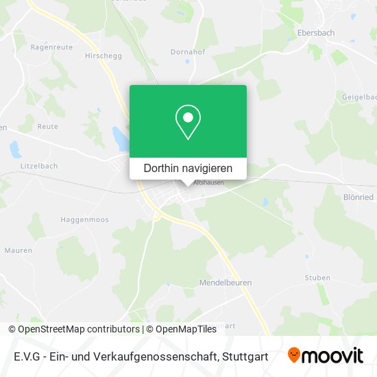 E.V.G - Ein- und Verkaufgenossenschaft Karte