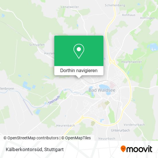 Kälberkontorsüd Karte