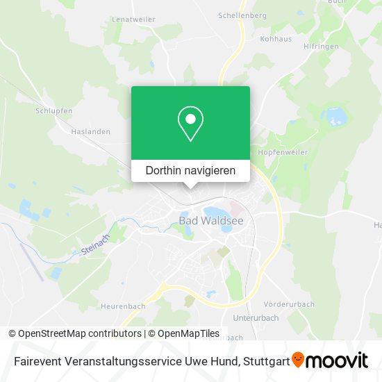 Fairevent Veranstaltungsservice Uwe Hund Karte