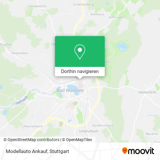 Modellauto Ankauf Karte