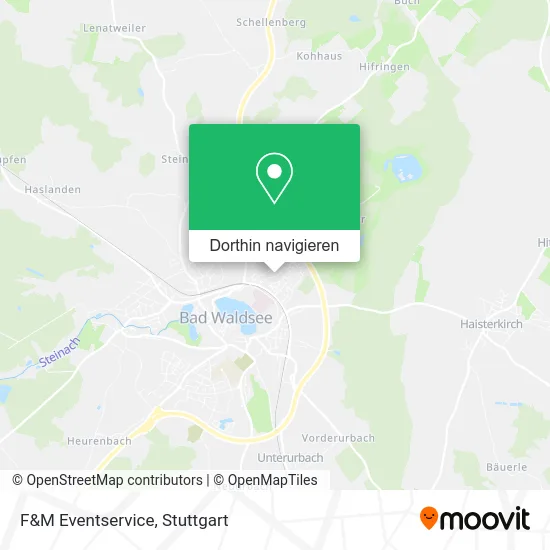 F&M Eventservice Karte