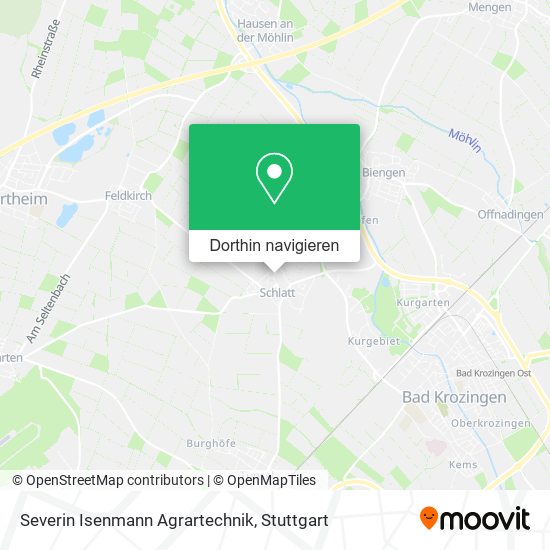 Severin Isenmann Agrartechnik Karte