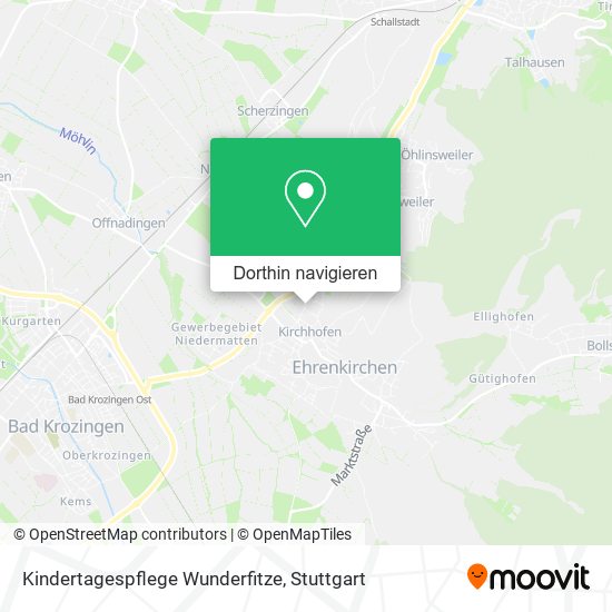 Kindertagespflege Wunderfitze Karte