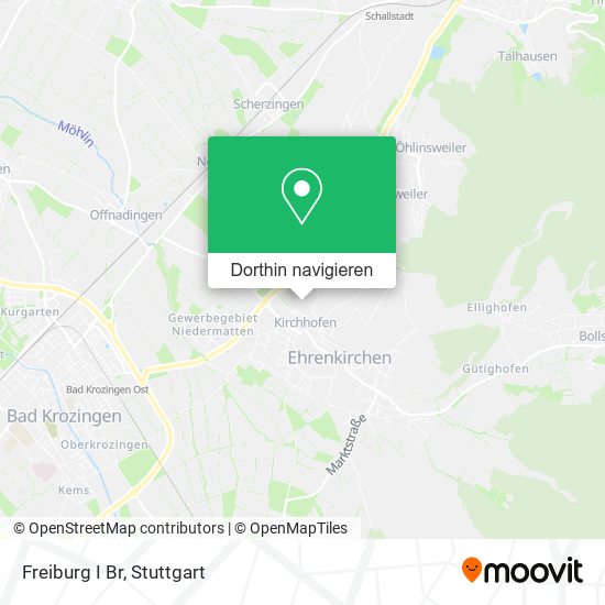 Freiburg I Br Karte