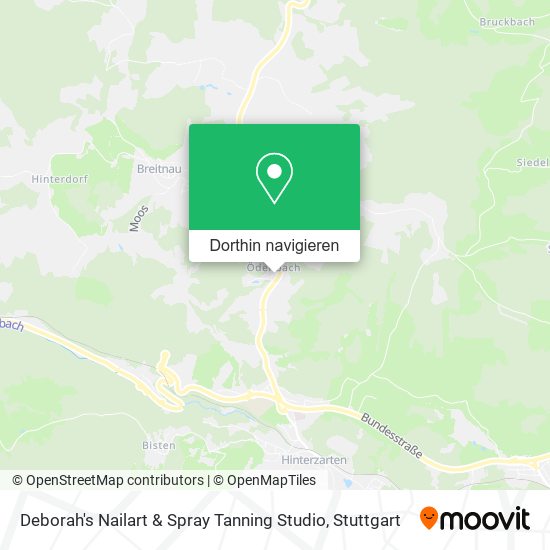 Deborah's Nailart & Spray Tanning Studio Karte