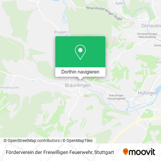 Förderverein der Freiwilligen Feuerwehr Karte