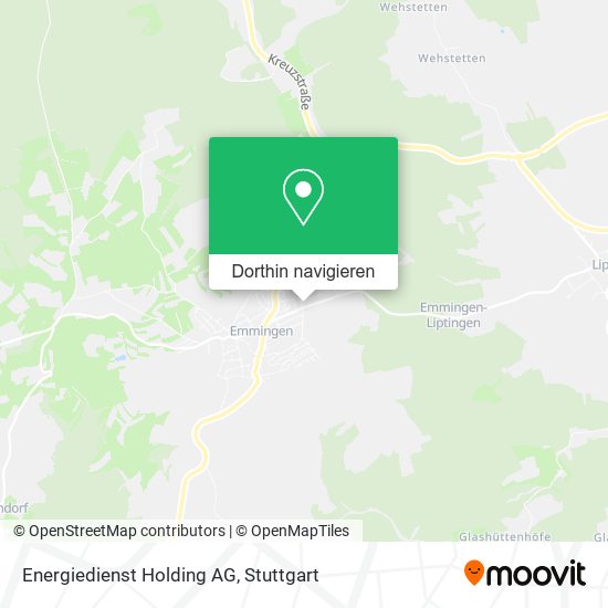 Energiedienst Holding AG Karte