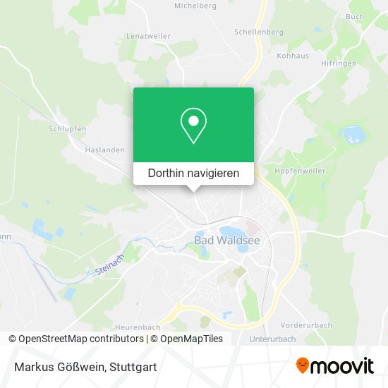 Markus Gößwein Karte