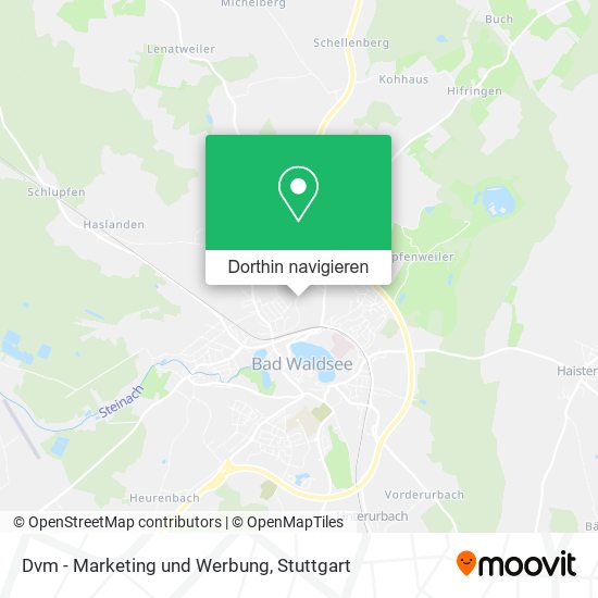 Dvm - Marketing und Werbung Karte
