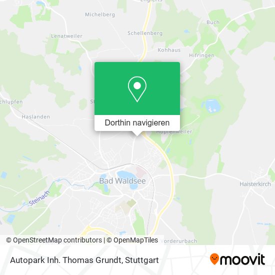Autopark Inh. Thomas Grundt Karte