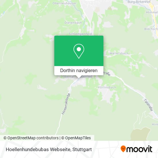 Hoellenhundebubas Webseite Karte