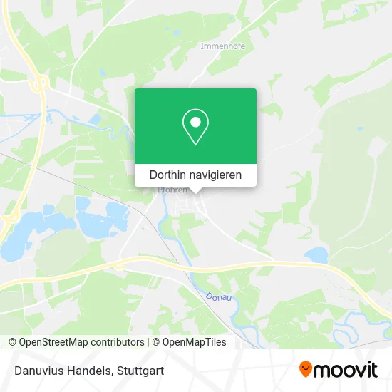 Danuvius Handels Karte