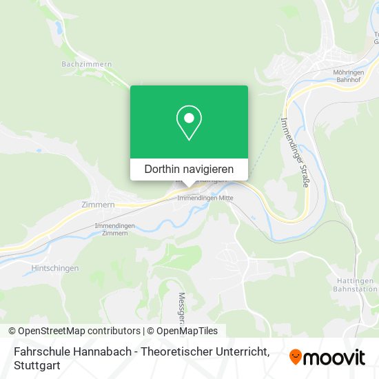 Fahrschule Hannabach - Theoretischer Unterricht Karte
