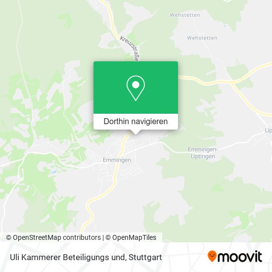 Uli Kammerer Beteiligungs und Karte