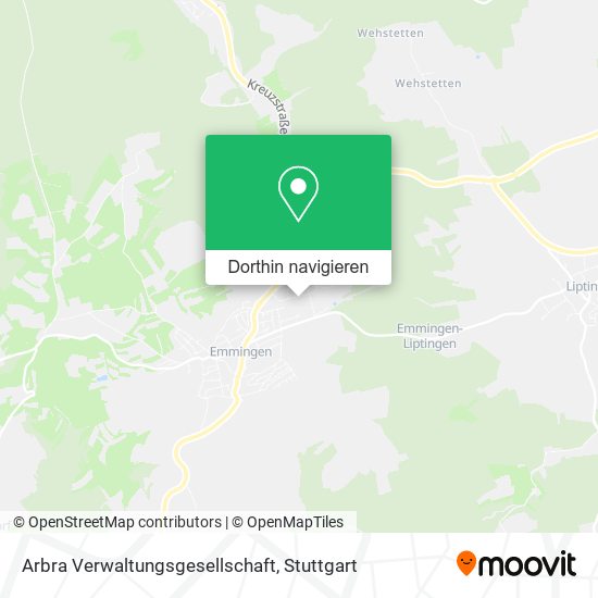 Arbra Verwaltungsgesellschaft Karte