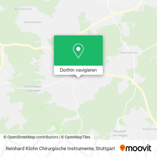 Reinhard Klohn Chirurgische Instrumente Karte