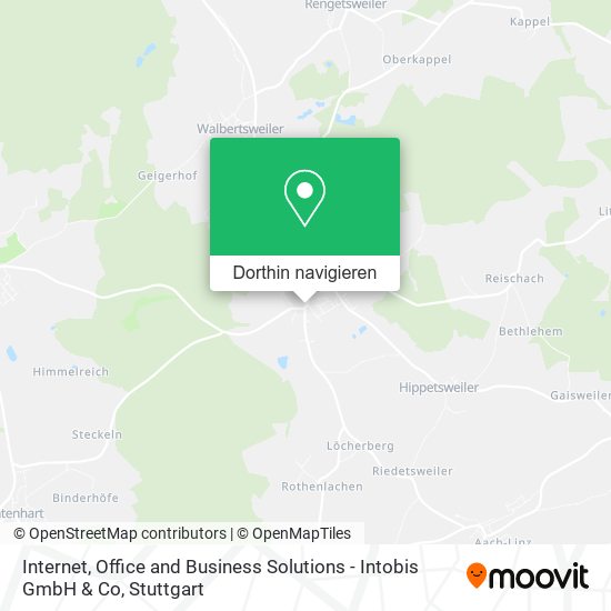 Internet, Office and Business Solutions - Intobis GmbH & Co Karte