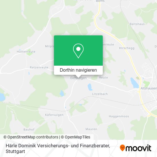 Härle Dominik Versicherungs- und Finanzberater Karte
