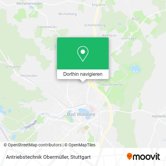 Antriebstechnik Obermüller Karte
