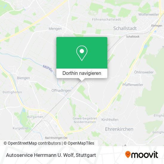 Autoservice Herrmann U. Wolf Karte