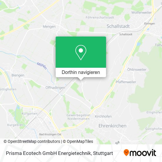 Prisma Ecotech GmbH Energietechnik Karte