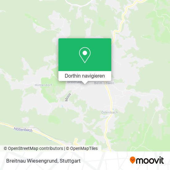 Breitnau Wiesengrund Karte