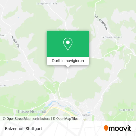 Balzenhof Karte
