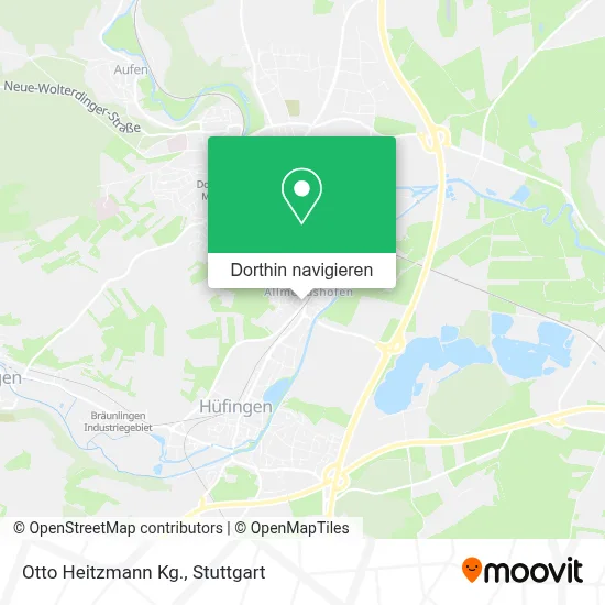 Otto Heitzmann Kg. Karte