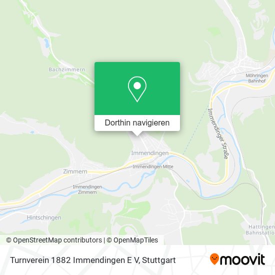 Turnverein 1882 Immendingen E V Karte