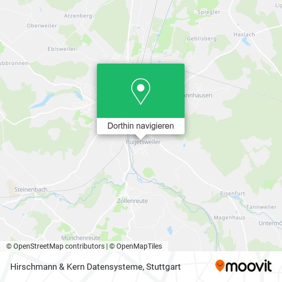 Hirschmann & Kern Datensysteme Karte