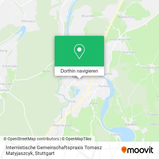 Internistische Gemeinschaftspraxis Tomasz Matyjaszcyk Karte