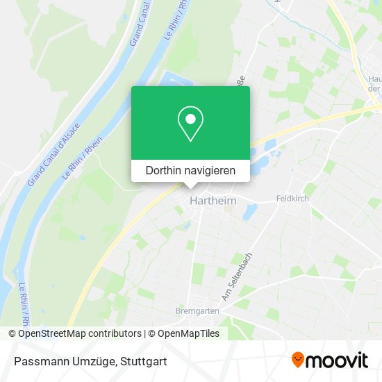 Passmann Umzüge Karte